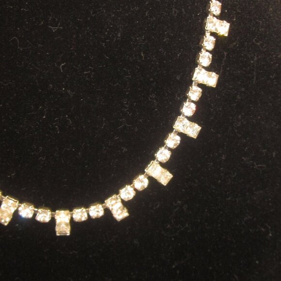Vintage Rhinestone Choker - Picture 4 of 5